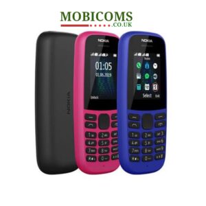Nokia 105 4th Edition Big Buttons Mobile