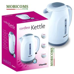 Infapower Cordless Kettle 1.8Ltr White Brand New Electric Water Jug